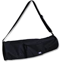 YogaAddict bolsa grande para esterilla de yoga «compacta» con bolsillos y cremallera- ideal para la mayoría de…